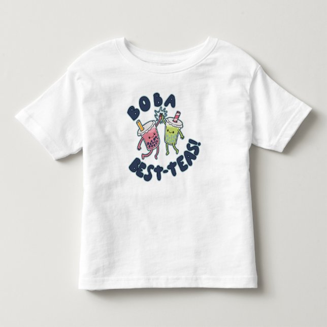Camiseta Infantil Melhores Chás de Boba! (Frente)