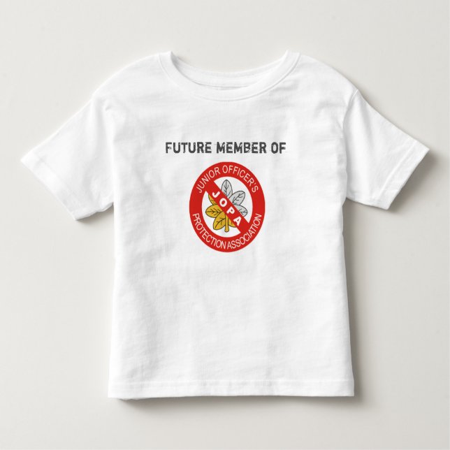 Camiseta Infantil Membro futuro dos miúdos de Jopa (Frente)
