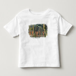 Camiseta Infantil Membros dumas tribo em sua floresta, franco de