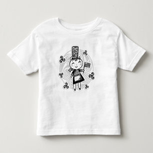 Camiseta Infantil Menina Breton