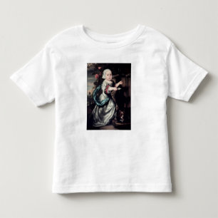 Camiseta Infantil Menina em uma fonte, 1662