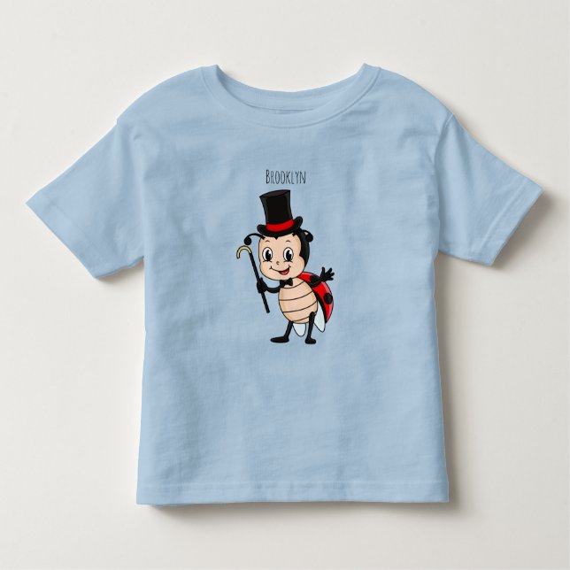 Camiseta Infantil Meninada bonita com chapéu de cima e desenho de gr (Frente)