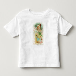 Camiseta Infantil Meninas Espiando pela Porta do Quarto