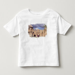 Camiseta Infantil Meninas letãs em traje tradicional, cantando