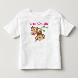 Camiseta Infantil Menino Macaco, Pequeno Primo