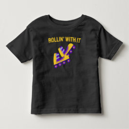 Camiseta Infantil Menino Patinador de Patins em Linha