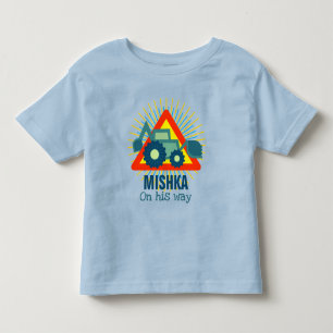 Camiseta Infantil Meninos com escavador de escavador, engraçados, c