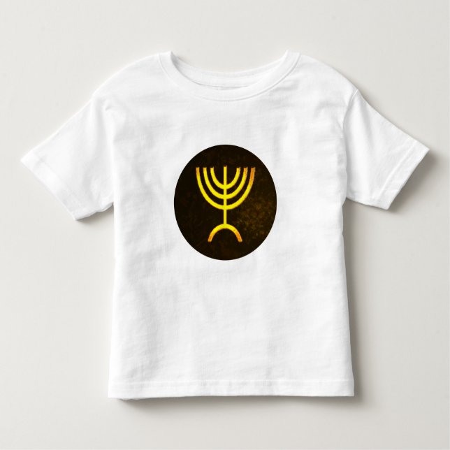 Camiseta Infantil Menorah Flame (Frente)