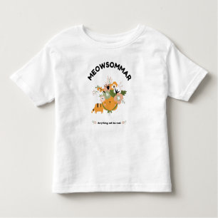 Camiseta Infantil Meowsommar Toddler Fine Jersey T-Shirt