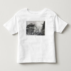 Camiseta Infantil Mercado de Hungerford, costa, Thomas gravado