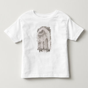 Camiseta Infantil Mercado de pano, em Isfahan, 'da viagem