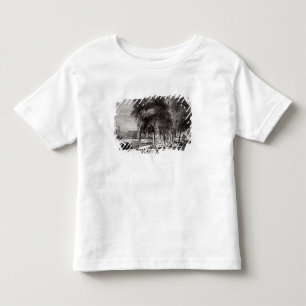 Camiseta Infantil Mercado de peixes, Paramribo