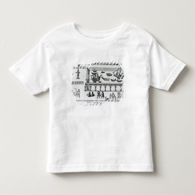 Camiseta Infantil Mercado do Billingsgate (Frente)