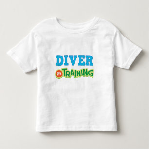 Camiseta Infantil Mergulhador no treinamento (futuro)