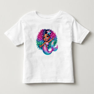 Camiseta Infantil Mermaid Girl Toddler T-Shirt
