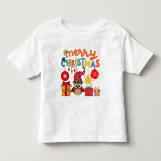 CAMISETA INFANTIL MERRY CHRISTMAS APRESENTA PAPAIS NOEIS DE LUZ ANO