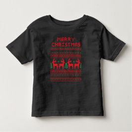 Camiseta Infantil MERRY CHRISTMAS PIXEL ART STYLE T Shirt
