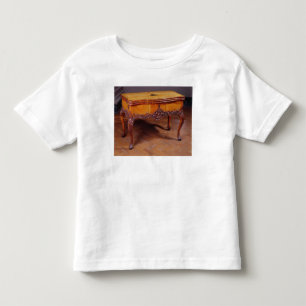 Camiseta Infantil Mesa cinzelada do cartão ou de jogos