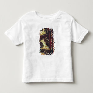 Camiseta Infantil Mesa decorada com laca chinesa