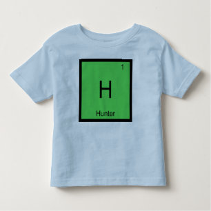 Camiseta Infantil Mesa Periódica do Elemento de Química do Nome do C