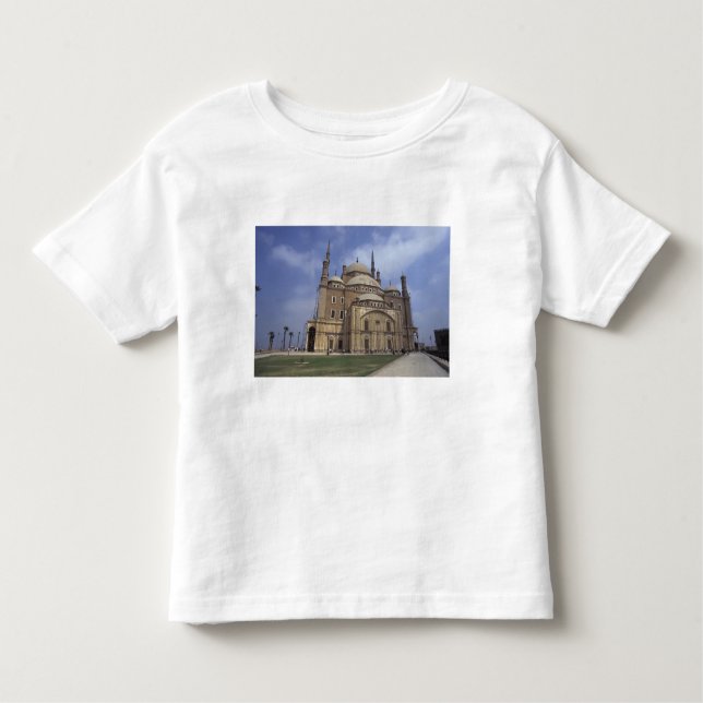 Camiseta Infantil Mesquita Mohammed Ali na Cidade do Cairo, 2 (Frente)