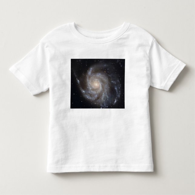 Camiseta Infantil Messier 101, a Galáxia PinWheel (Frente)