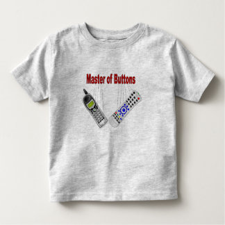 Camiseta Infantil Mestre dos botões