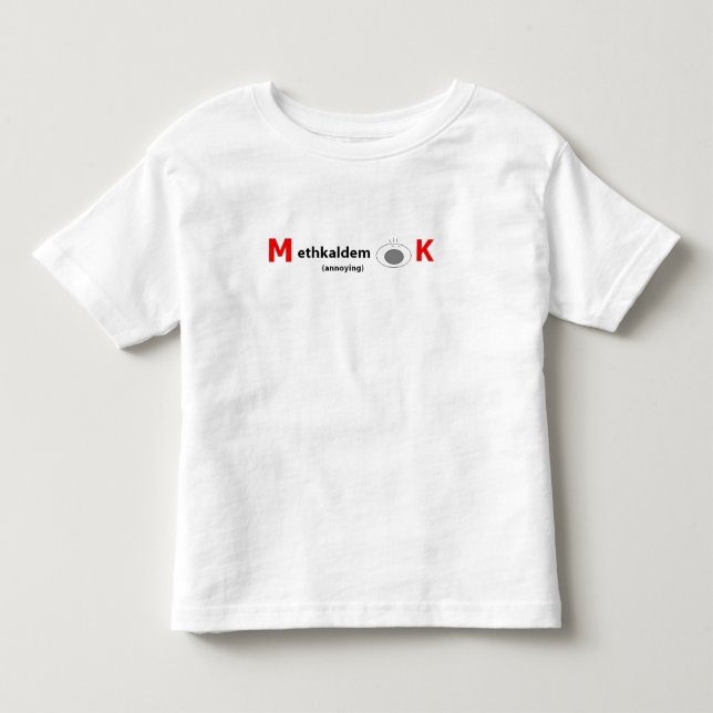 Camiseta Infantil methkaldemak (Frente)