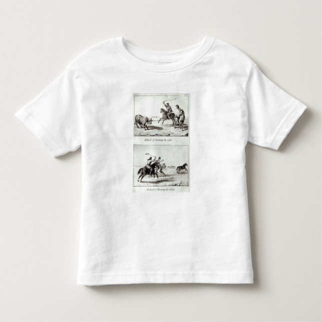 Camiseta Infantil Métodos de jogar o laço e os Bolas (Frente)