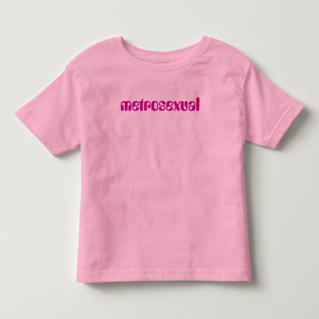 Camiseta Infantil metrosexual - personalizado (Frente)