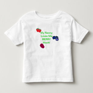 Camiseta Infantil Meu baby-sitter ama-me baga muito! Tshirt da