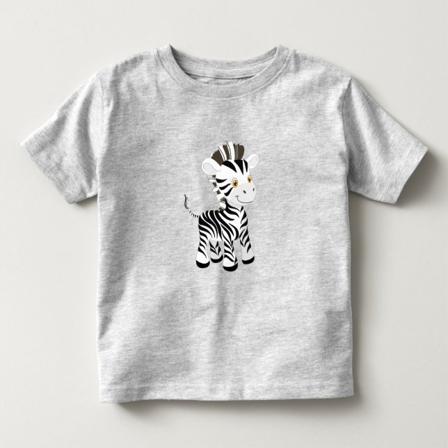 Camiseta Infantil Meu Bebê Zebra (Frente)