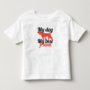 Camiseta Infantil meu cachorro meu amigo