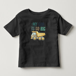 Camiseta Infantil Meu Deus É Tão Grande - Salmo 147:5