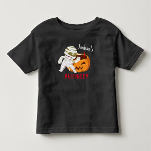 Camiseta Infantil Meu Fantasma de Abóbora de 1rua de Halloween Perso