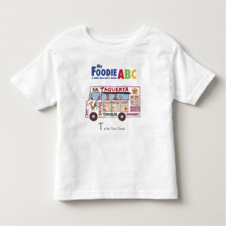 Camiseta Infantil Meu Foodie ABC: "T" é para o caminhão do Taco