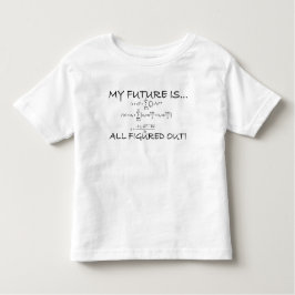 Camiseta Infantil Meu Futuro Está Tudo Descoberto