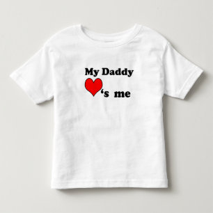 Camiseta Infantil Meu Pai me ama