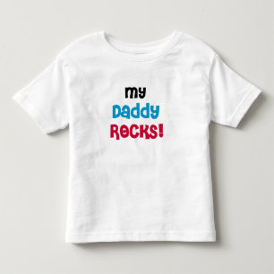 Camiseta Infantil Meu Pai Rocks