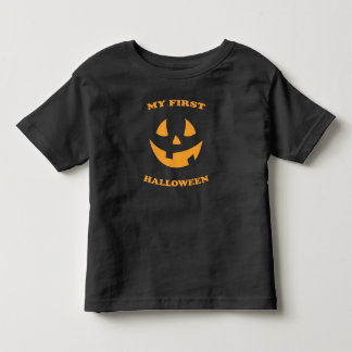 Camiseta Infantil Meu Primeiro Halloween Fantasia de Bebê Menino Men