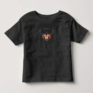 Camiseta Infantil Meu Rottweiler É O Mais Legal