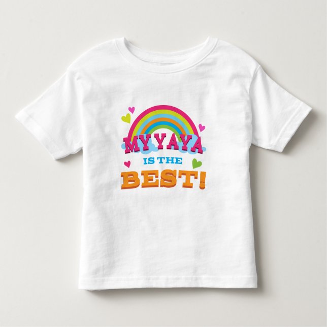 Camiseta Infantil Meu Yaya é o melhor (Frente)