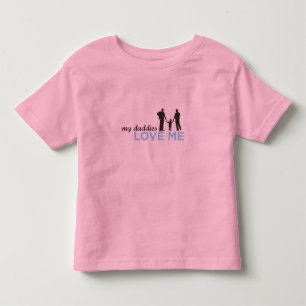 Camiseta Infantil Meus pais amam-me
