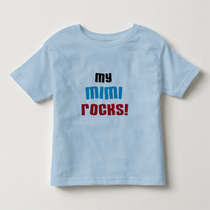 Camiseta Infantil Meus t-shirt e presentes das rochas Mimi