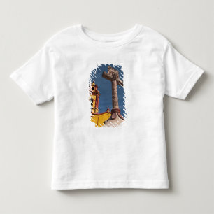 Camiseta Infantil México, Bernal. Vista da Igreja de San Sebastian