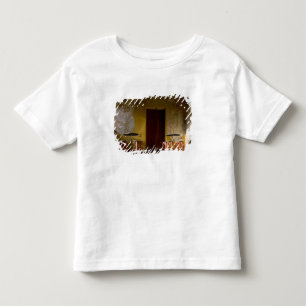 Camiseta Infantil México, Oaxaca, Sol da tarde ilumina varanda do