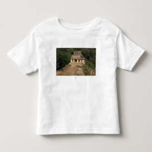 Camiseta Infantil México, província de Chiapas, Palenque, Templo do