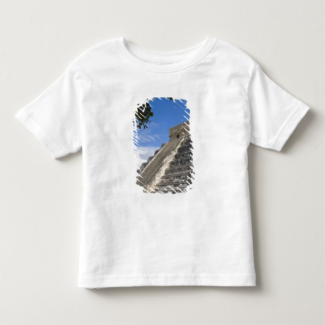 Camiseta Infantil México, Quintana Roo, perto de Cancun, Chichen (Frente)
