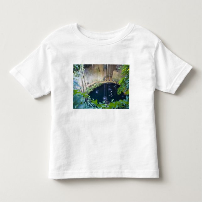 Camiseta Infantil México, Quintana Roo, perto de Chichen Itza, (Frente)