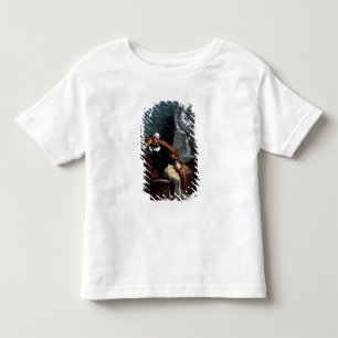Camiseta Infantil Michelangelo em seu Studio